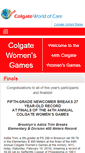 Mobile Screenshot of colgategames.com